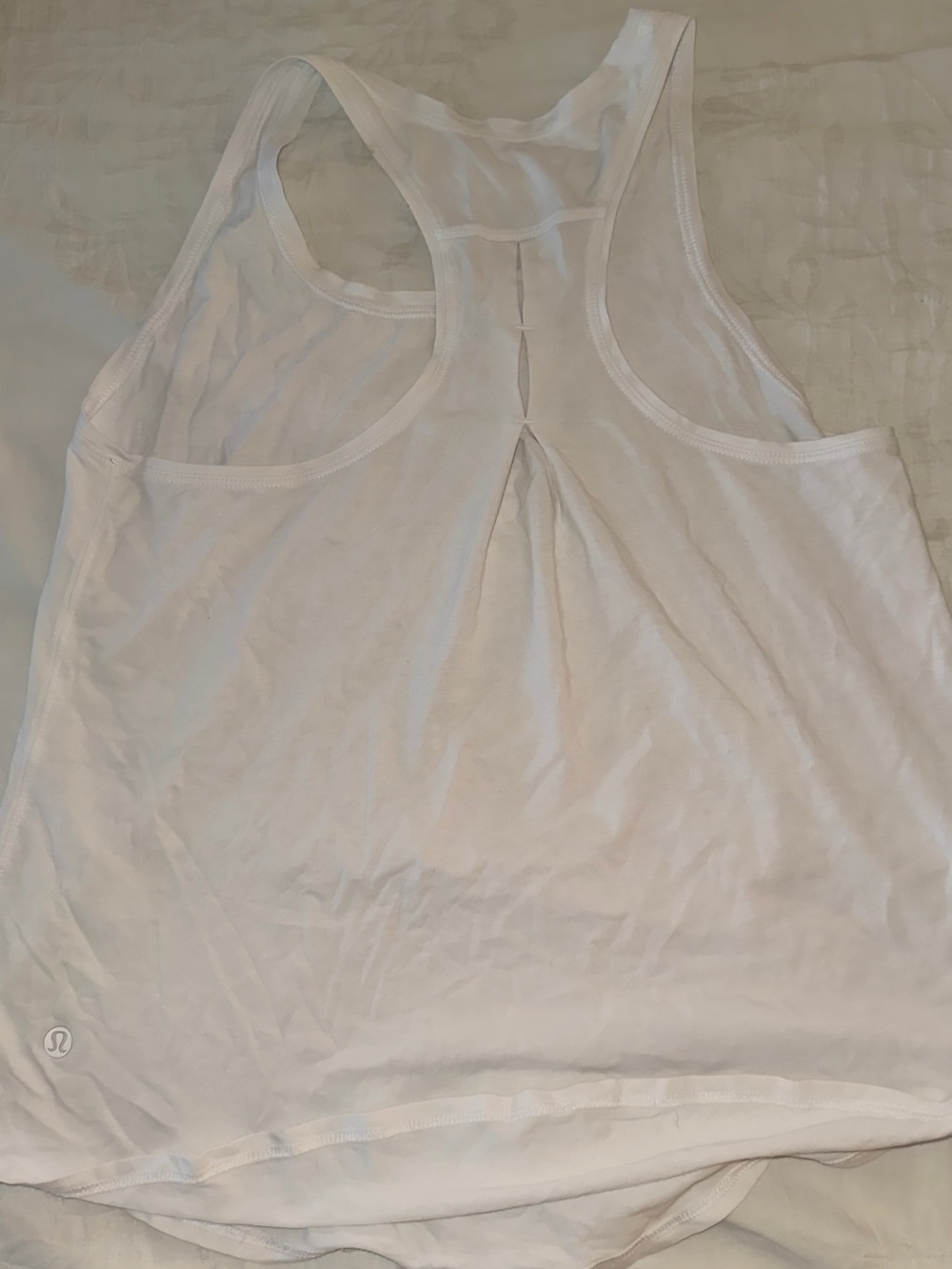 Lululemon White Tank Top - Picture 2 of 3